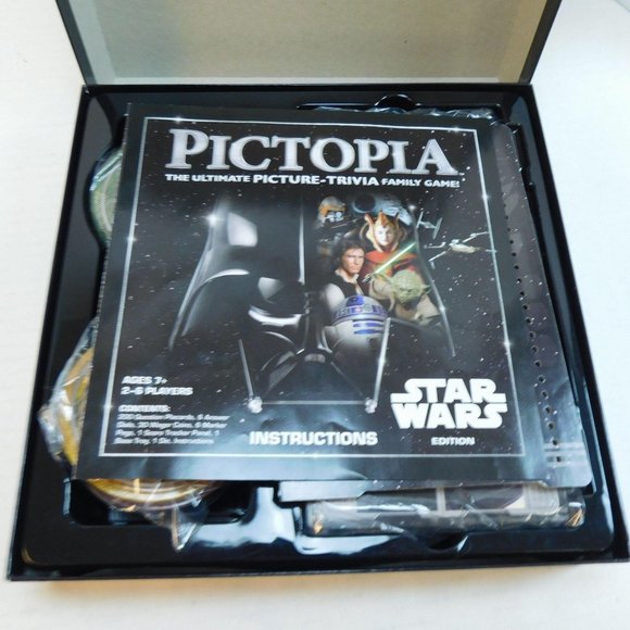 Pictopia Star Wars Edition Family Board Game Complete - Picture 5 of 10